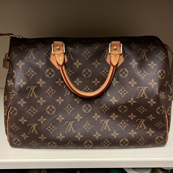 Louis Vuitton monogram speedy 35 - Picture 7 of 14